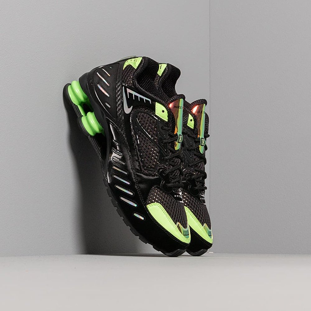 Nike Shox Enigma 9000 Black-Lime Blast WMNS 8.5